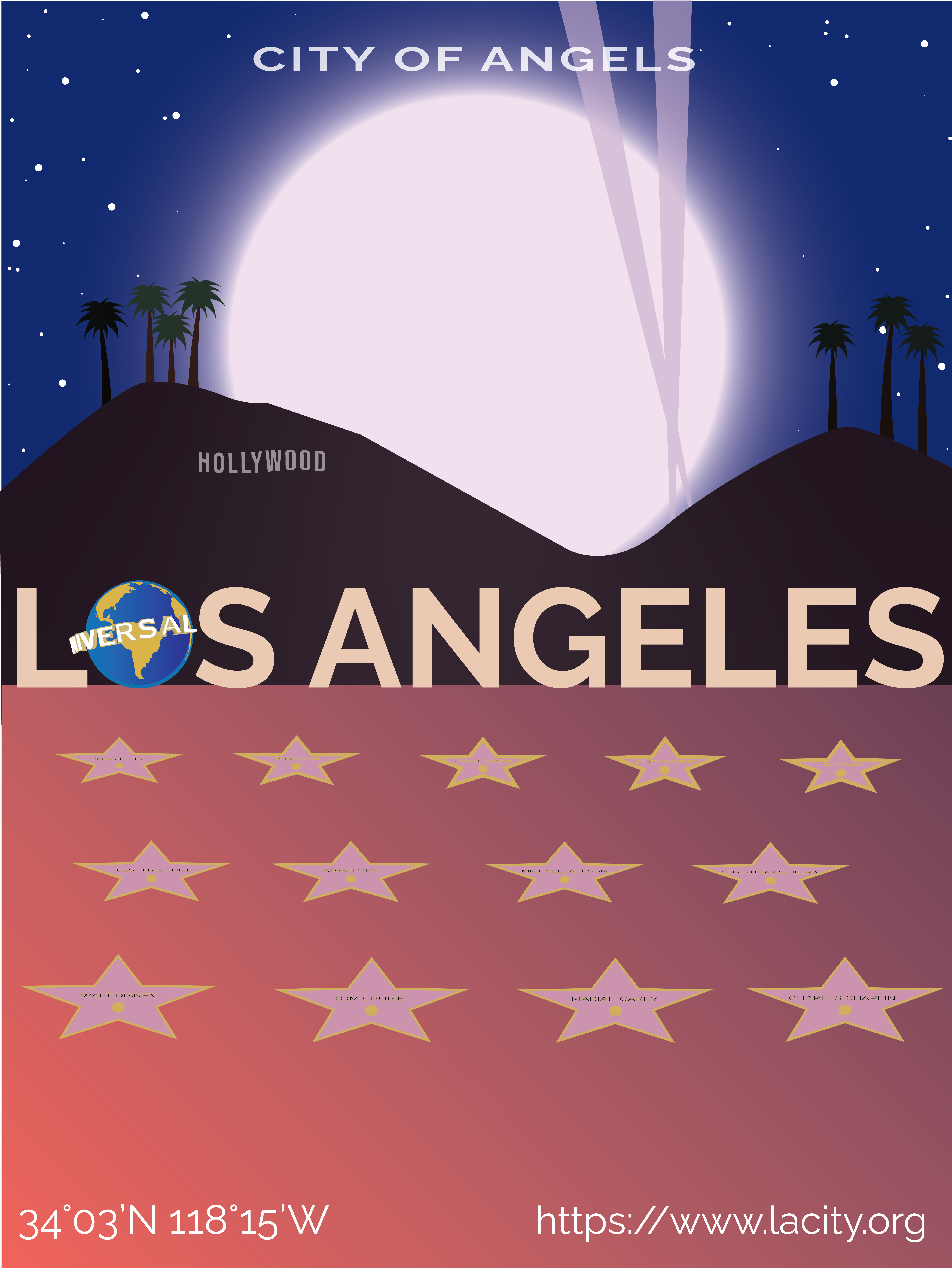 Visit Los Angeles poster 2